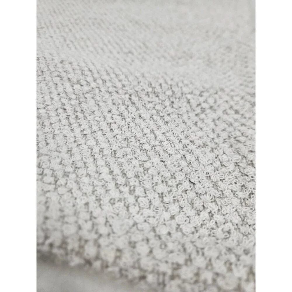 New Serena & Lily Perennials Performance Textured Loop Pillow Cover 22x22 Ivory